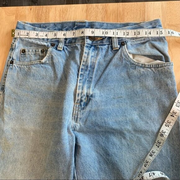 Vintage Bugle Boy Light Wash Straight Leg Jeans - Picture 9 of 13